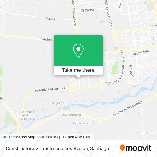 Mapa de Constructoras-Construcciones Azócar