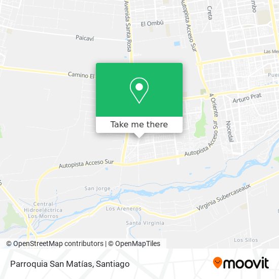 Parroquia San Matías map