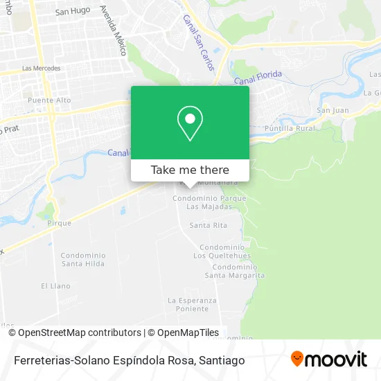 Ferreterias-Solano Espíndola Rosa map