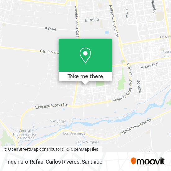Ingeniero-Rafael Carlos Riveros map