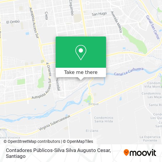 Mapa de Contadores Públicos-Silva Silva Augusto Cesar
