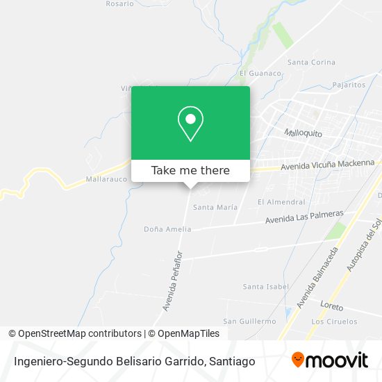 Ingeniero-Segundo Belisario Garrido map
