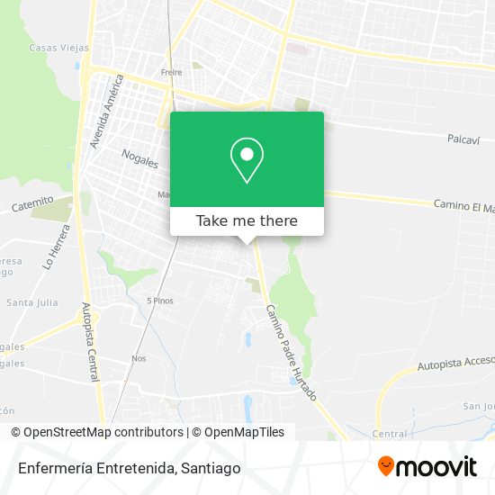 Enfermería Entretenida map