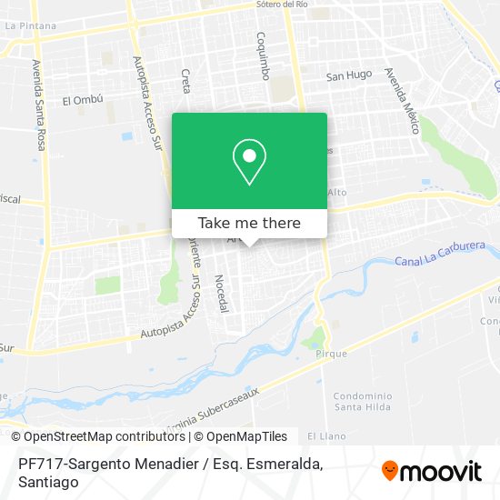 PF717-Sargento Menadier / Esq. Esmeralda map