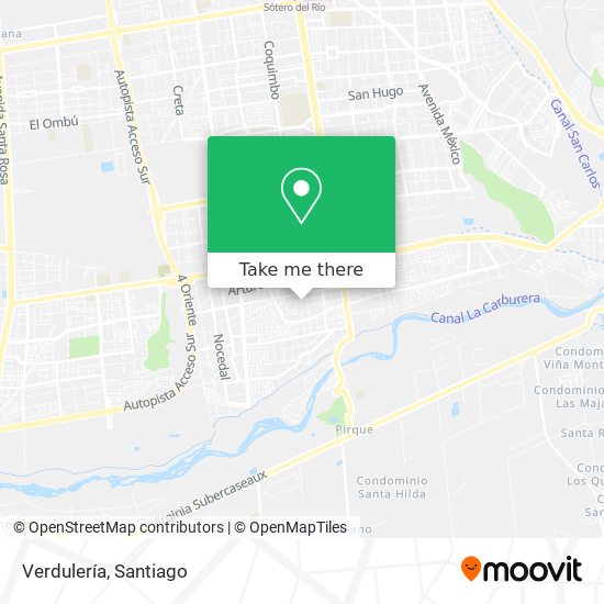Mapa de Verdulería