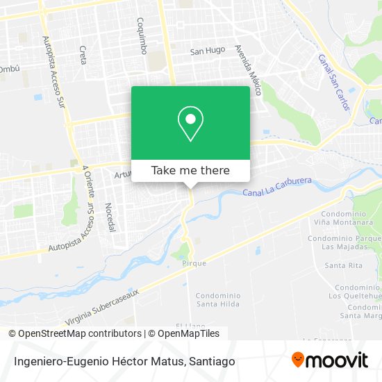 Ingeniero-Eugenio Héctor Matus map