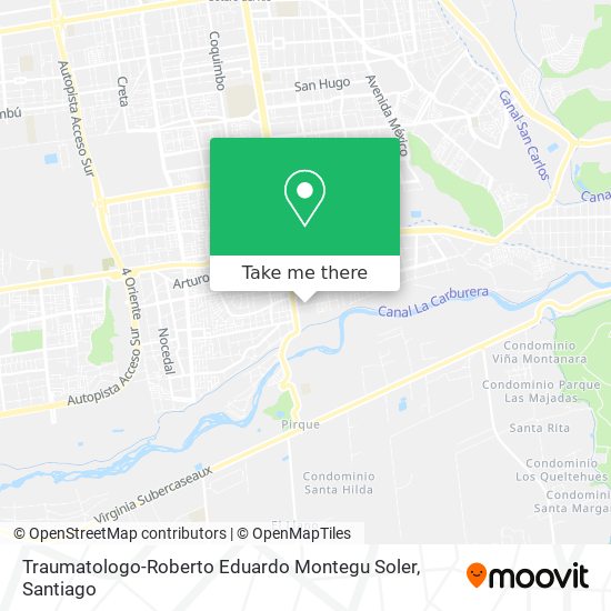 Traumatologo-Roberto Eduardo Montegu Soler map