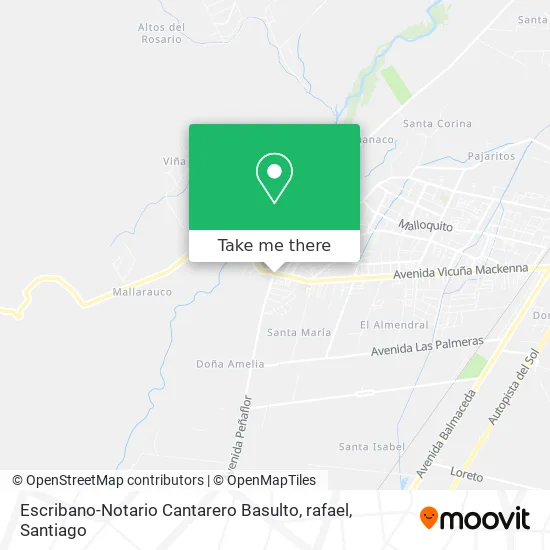 Escribano-Notario Cantarero Basulto, rafael map