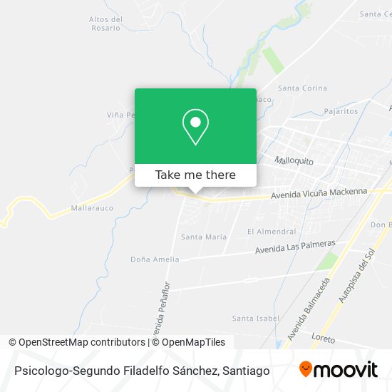 Psicologo-Segundo Filadelfo Sánchez map