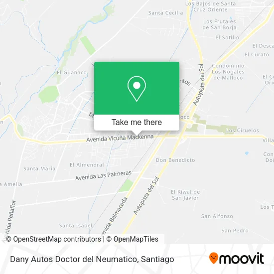 Dany Autos Doctor del Neumatico map