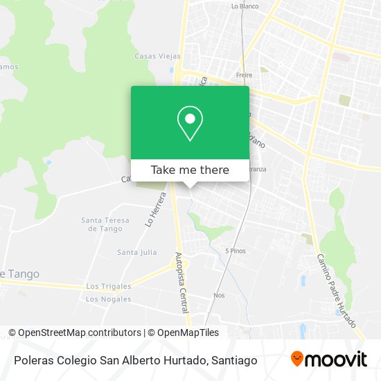 Poleras Colegio San Alberto Hurtado map