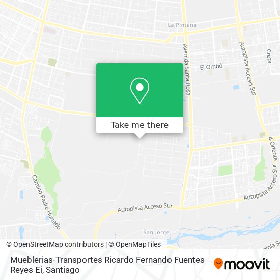 Mapa de Mueblerias-Transportes Ricardo Fernando Fuentes Reyes Ei