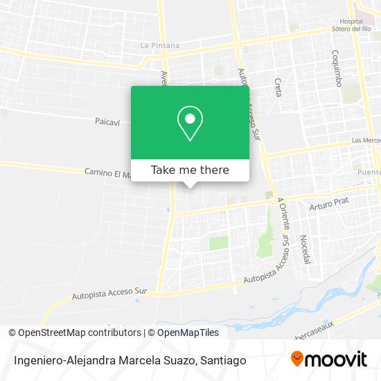 Ingeniero-Alejandra Marcela Suazo map