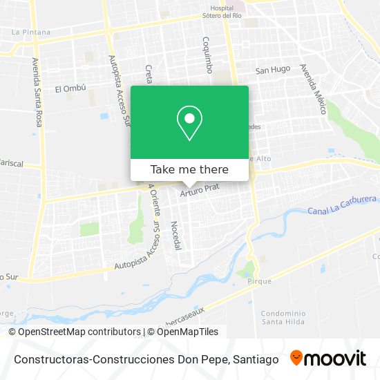 Constructoras-Construcciones Don Pepe map