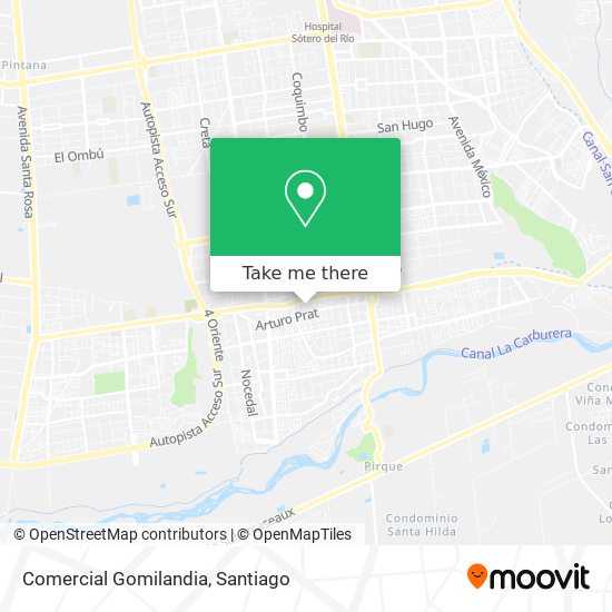 Comercial Gomilandia map