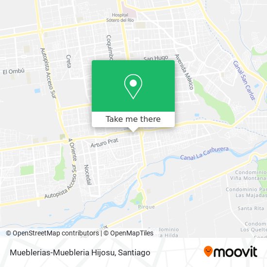 Mueblerias-Muebleria Hijosu map