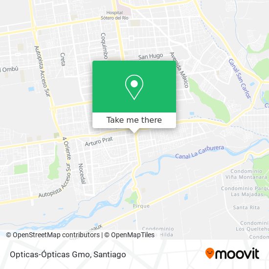 Opticas-Ópticas Gmo map