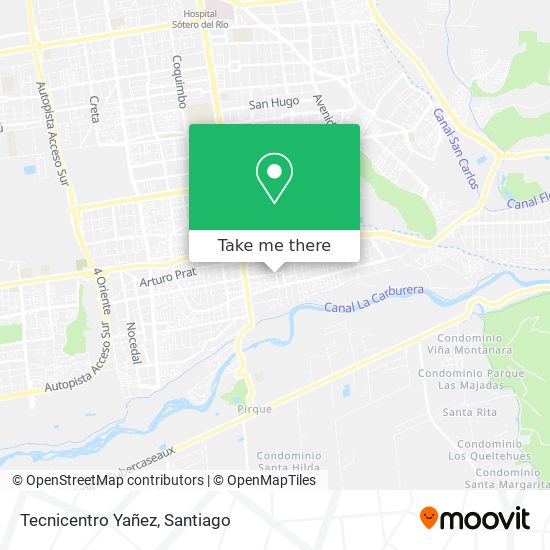 Tecnicentro Yañez map