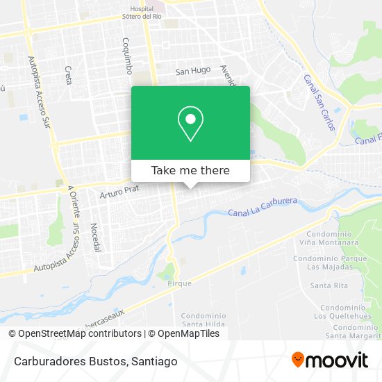 Carburadores Bustos map