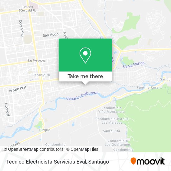 Mapa de Técnico Electricista-Servicios Eval