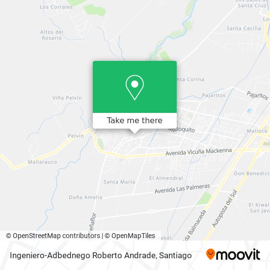 Ingeniero-Adbednego Roberto Andrade map