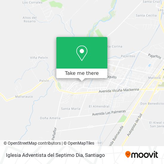 Iglesia Adventista del Septimo Dia map