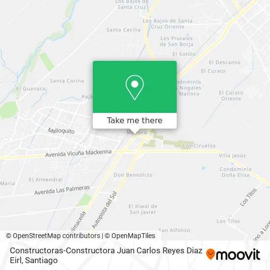Constructoras-Constructora Juan Carlos Reyes Diaz Eirl map