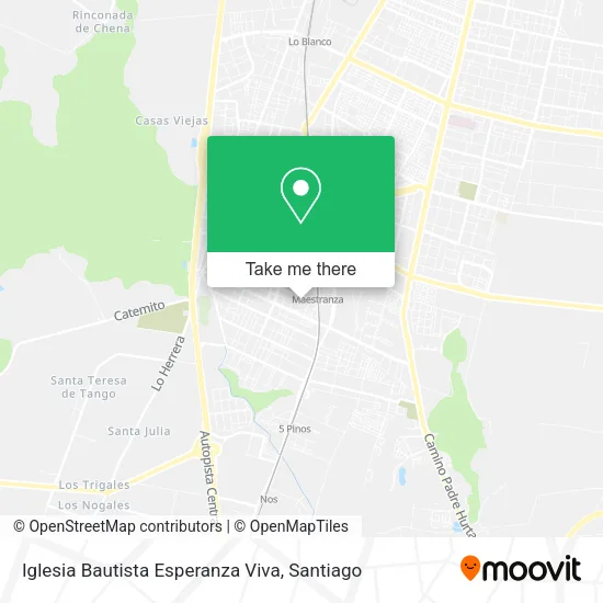 Iglesia Bautista Esperanza Viva map