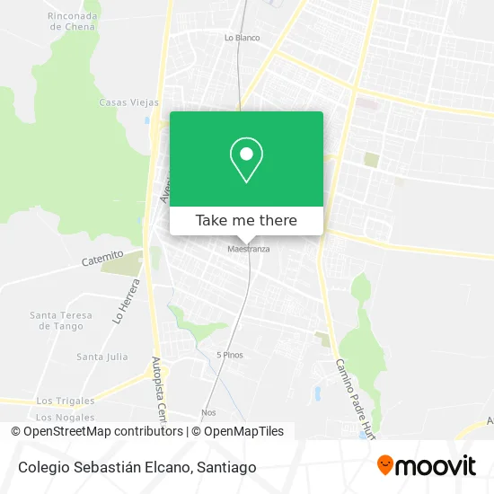 Colegio Sebastián Elcano map