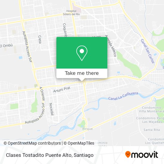 Mapa de Clases Tostadito Puente Alto