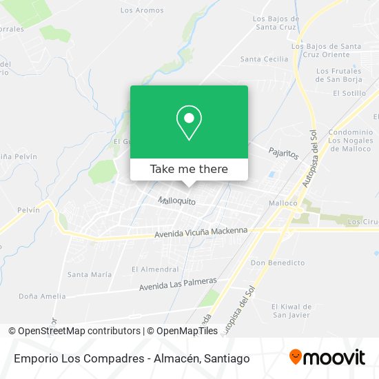 Emporio Los Compadres - Almacén map