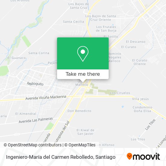 Mapa de Ingeniero-María del Carmen Rebolledo