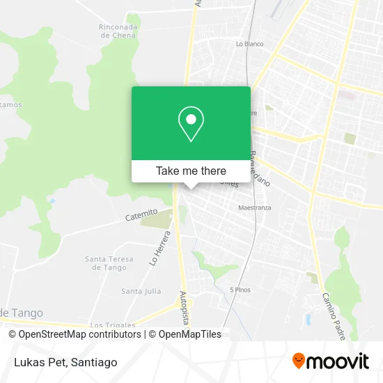 Lukas Pet map