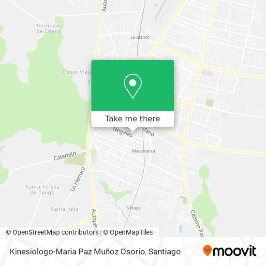 Kinesiologo-Maria Paz Muñoz Osorio map