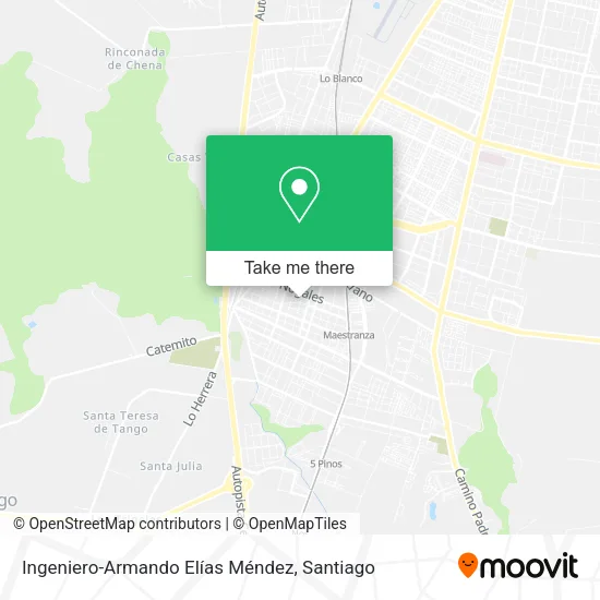 Ingeniero-Armando Elías Méndez map