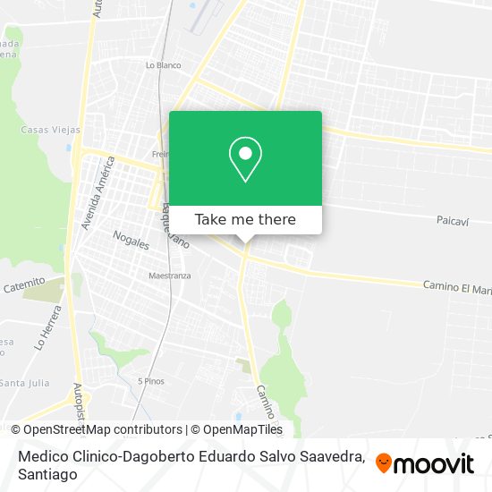 Mapa de Medico Clinico-Dagoberto Eduardo Salvo Saavedra