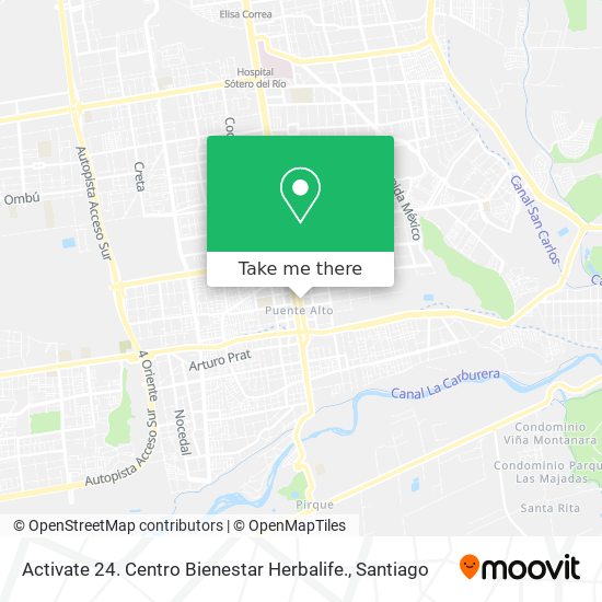 Activate 24. Centro Bienestar Herbalife. map