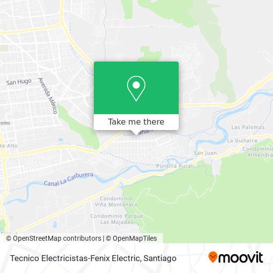 Tecnico Electricistas-Fenix Electric map