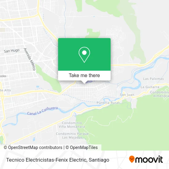Tecnico Electricistas-Fenix Electric map