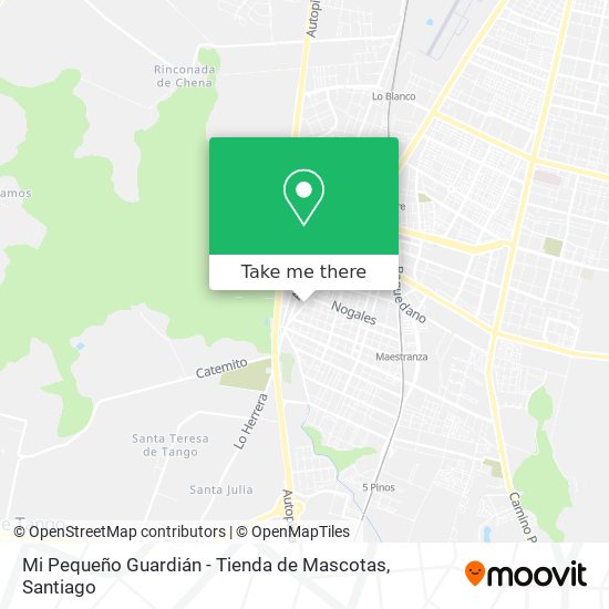 Mapa de Mi Pequeño Guardián - Tienda de Mascotas