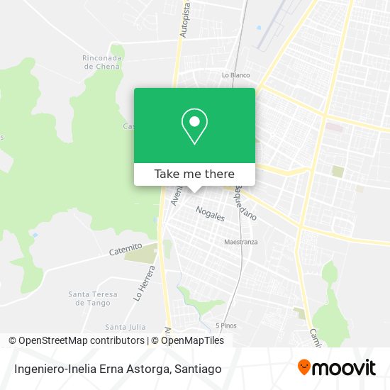 Ingeniero-Inelia Erna Astorga map