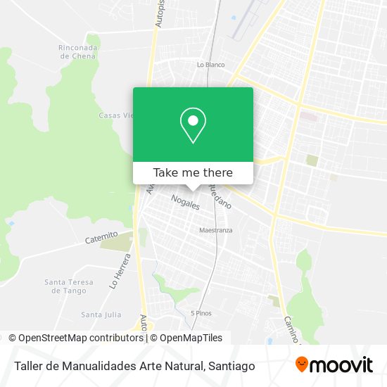 Taller de Manualidades Arte Natural map