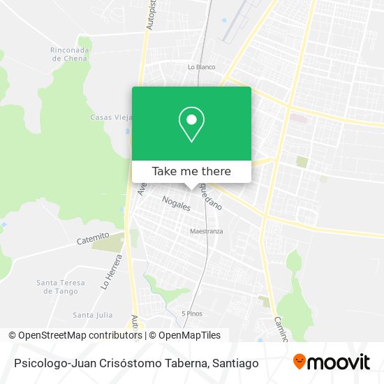 Psicologo-Juan Crisóstomo Taberna map