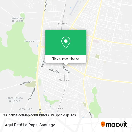 Aquí Está La Papa map