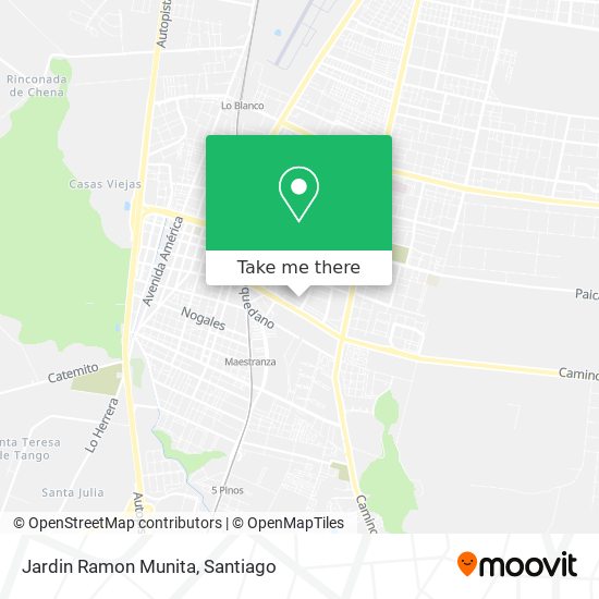 Jardin Ramon Munita map