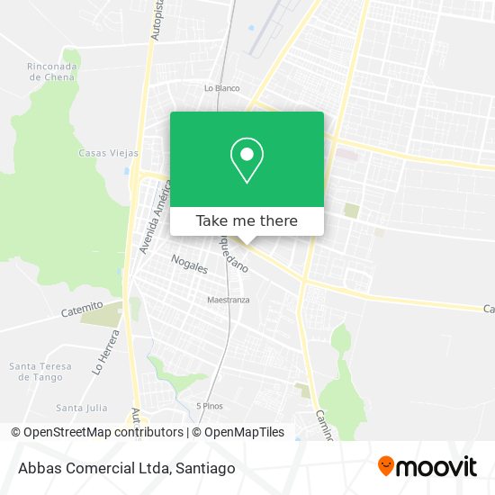 Abbas Comercial Ltda map