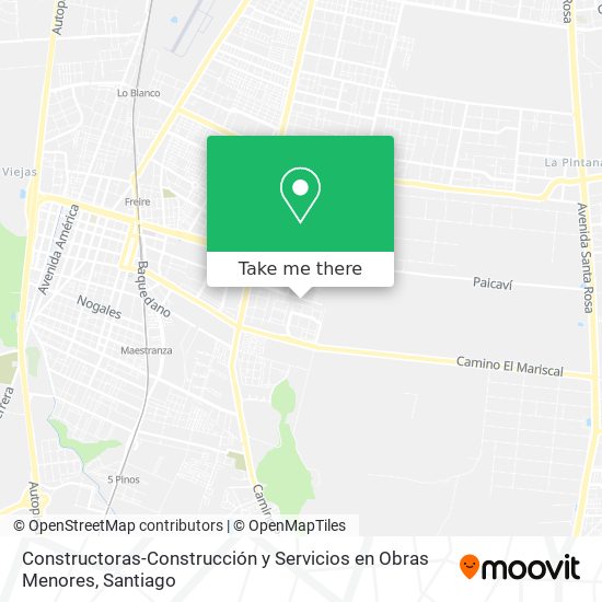 Constructoras-Construcción y Servicios en Obras Menores map