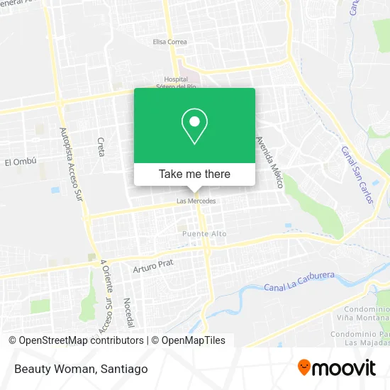Beauty Woman map