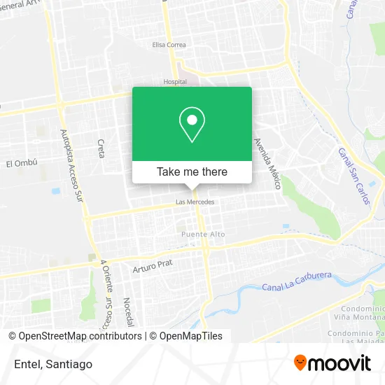 Entel map