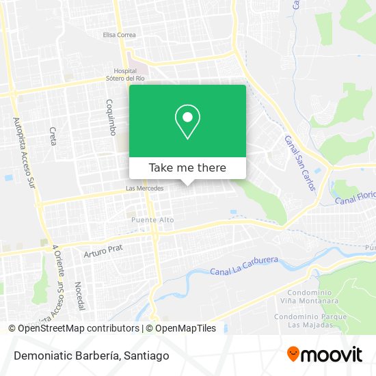 Demoniatic Barbería map